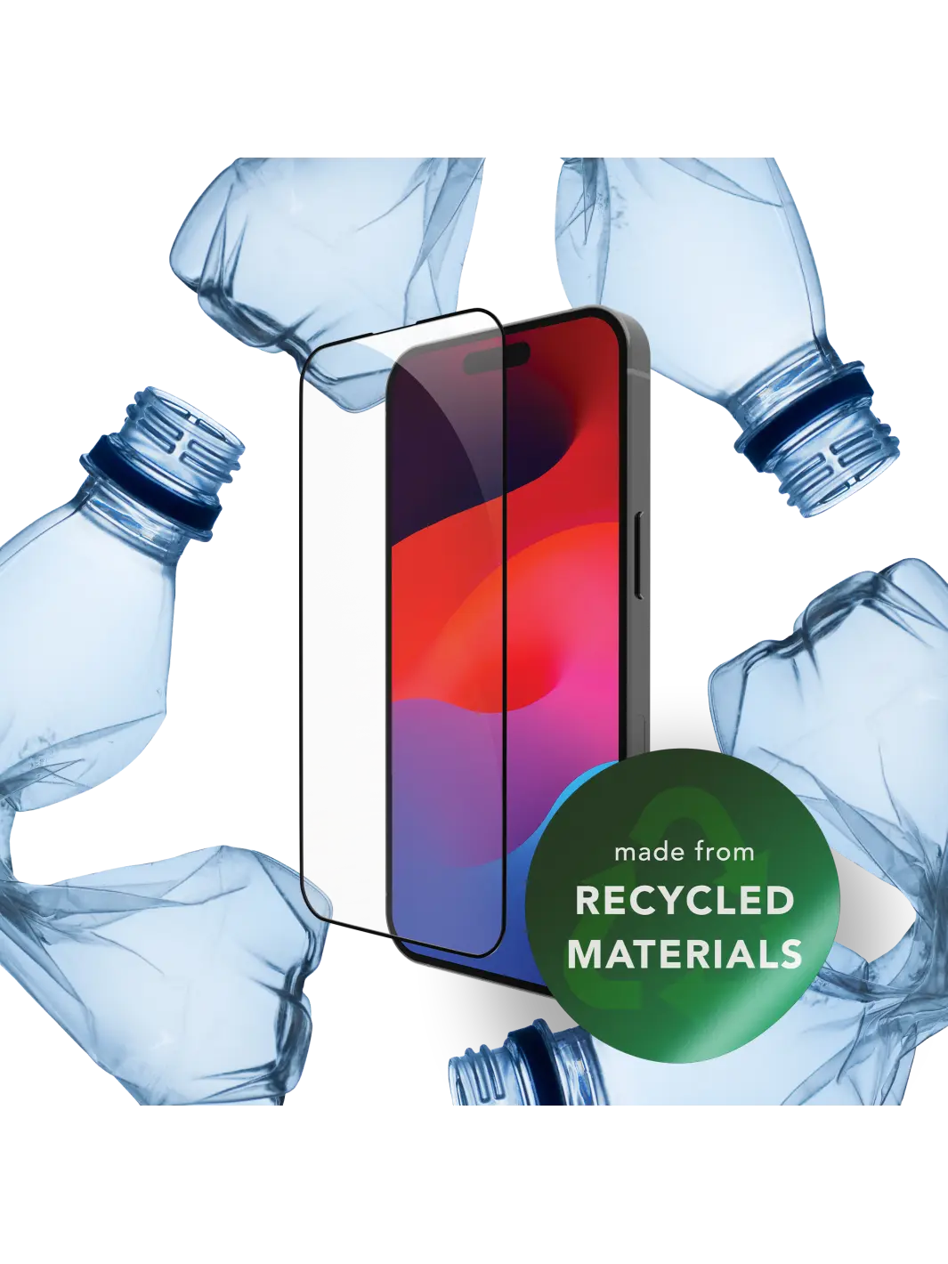 eco-shield - iPhone 15 Pro Max - Black edge