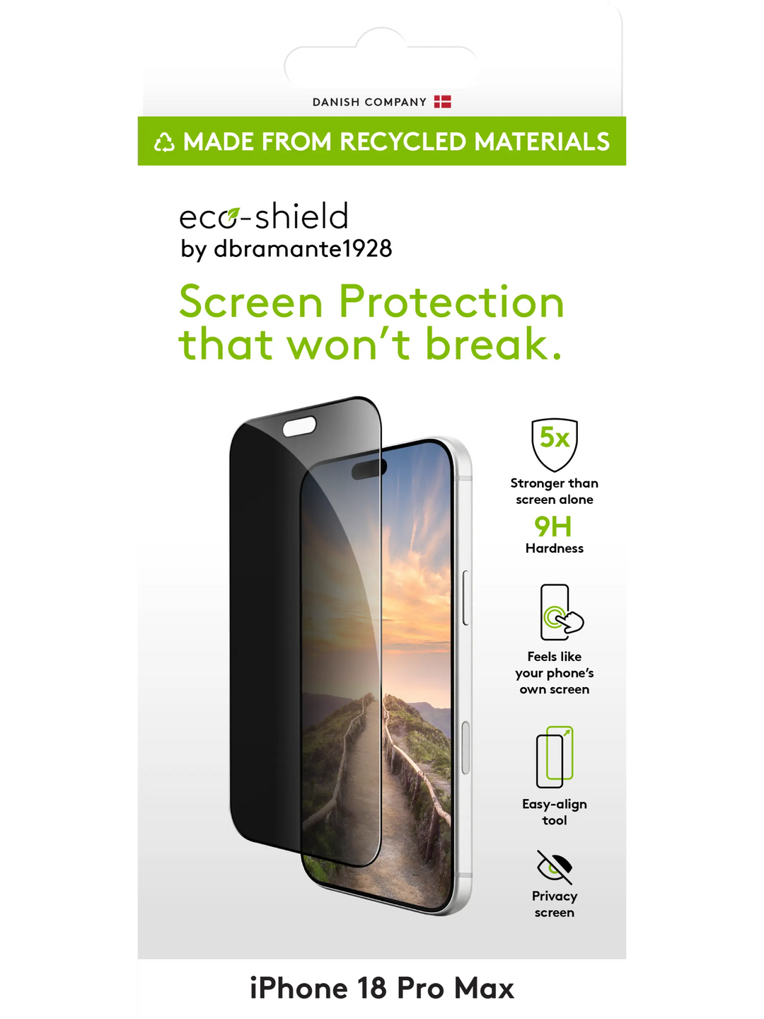 eco-shield - iPhone 18 Pro Max - Privacy