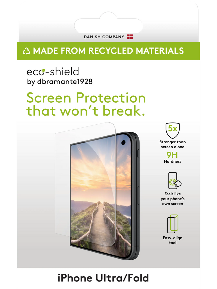 eco-shield - iPhone Duo (front) - Clear