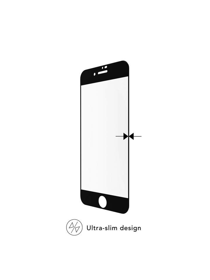 eco-shield - iPhone SE/8/7 - Black edge
