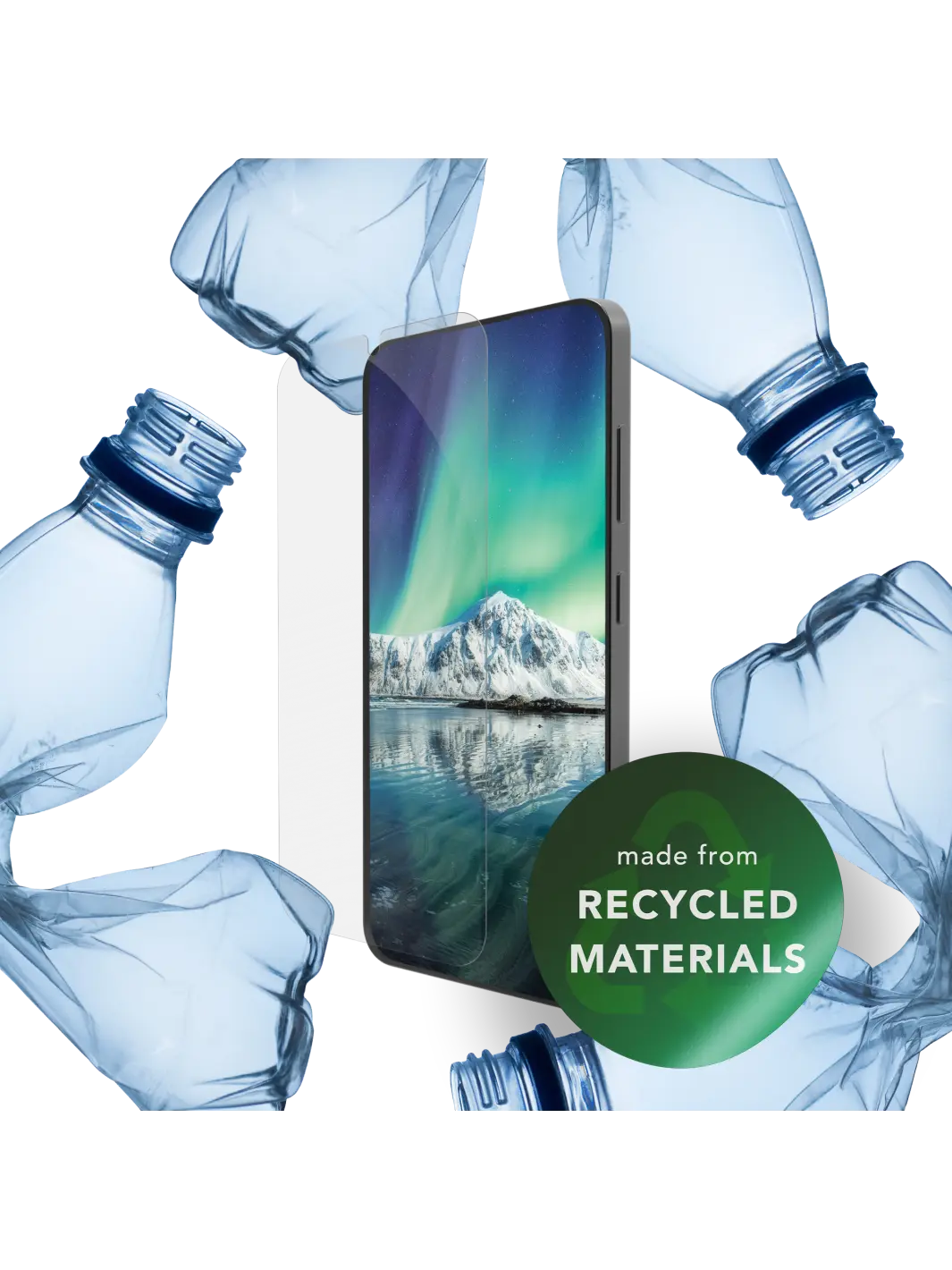 eco-shield - Galaxy S23 FE - Black Edge