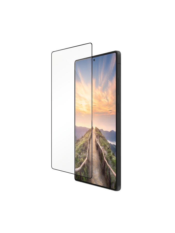eco-shield - Galaxy S25+ - Schwarzer Rand