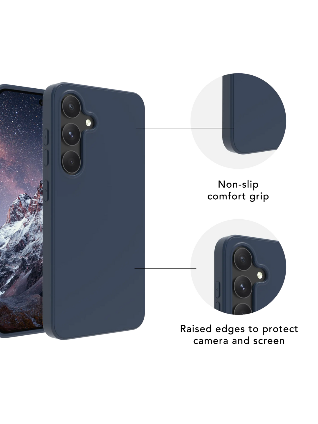 Greenland Night Black Galaxy A05 Phone Case