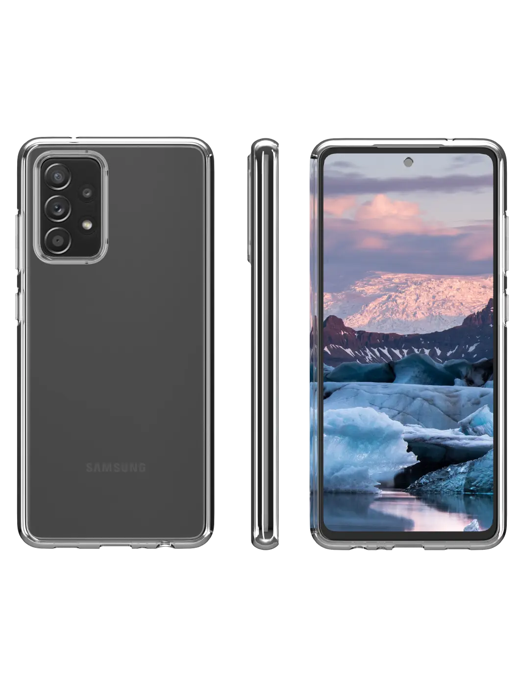 Greenland - Galaxy A52/A52S - Clear Soft case