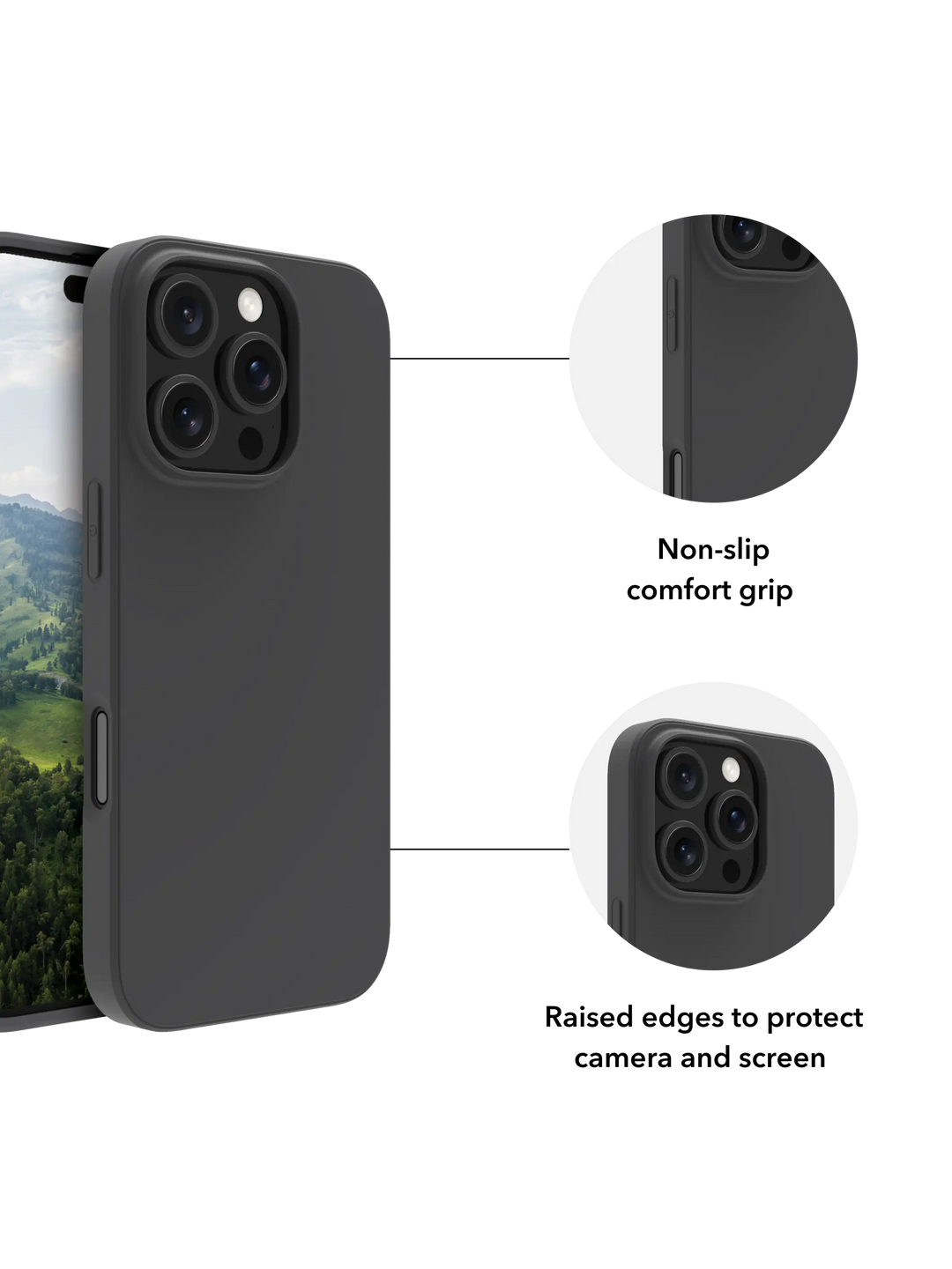 Greenland - iPhone 16 Plus - Night Black Phone Case