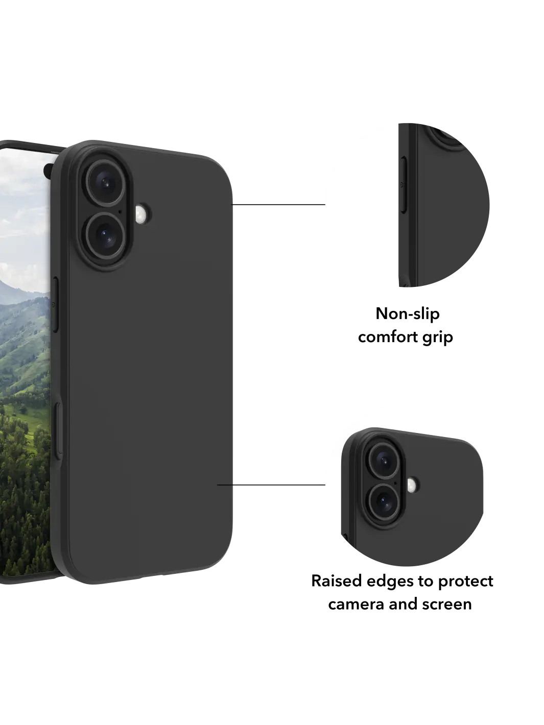 Greenland - iPhone 17 - Night Black Phone Case