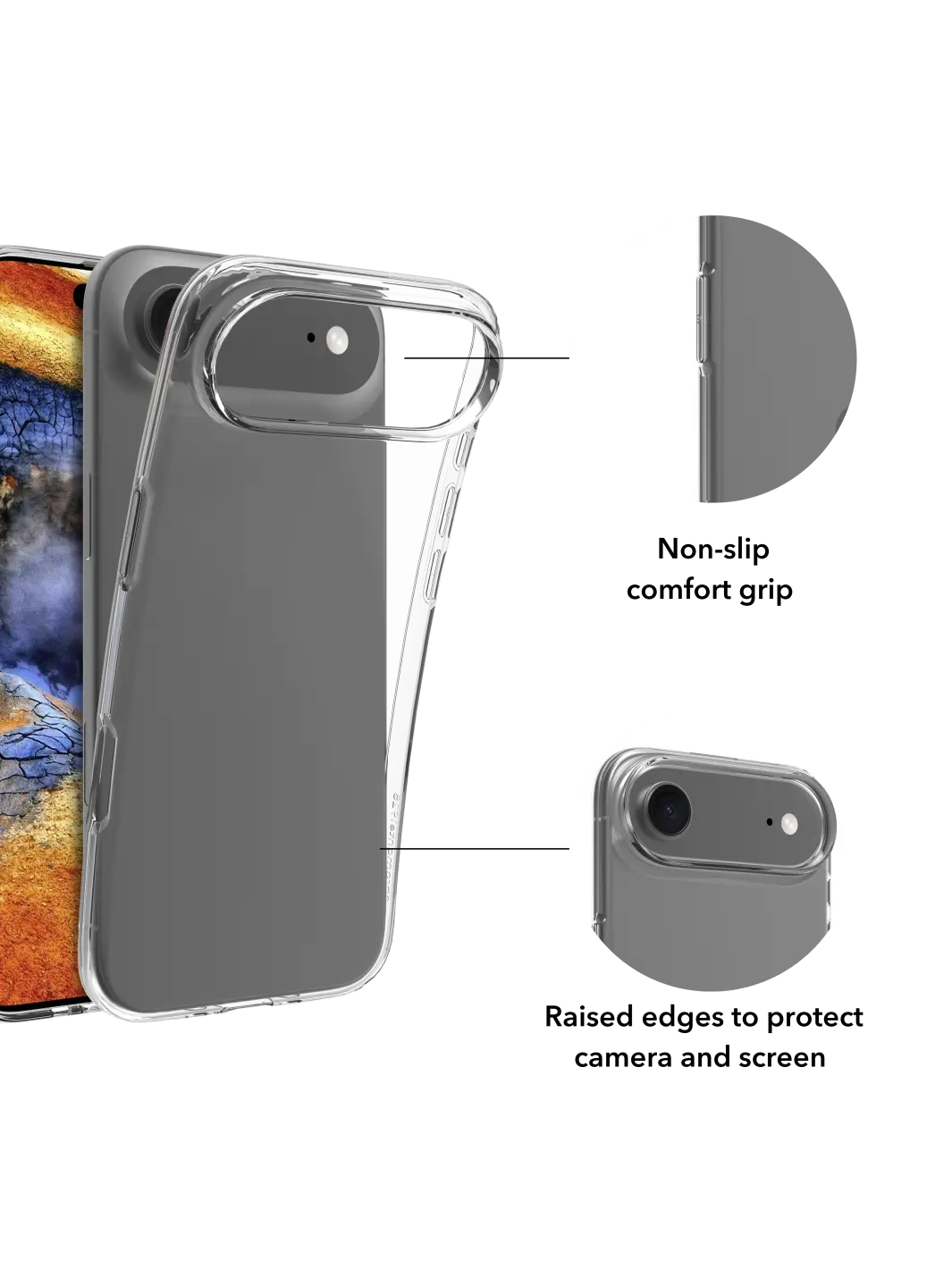 Greenland - iPhone Air - Clear Phone Case