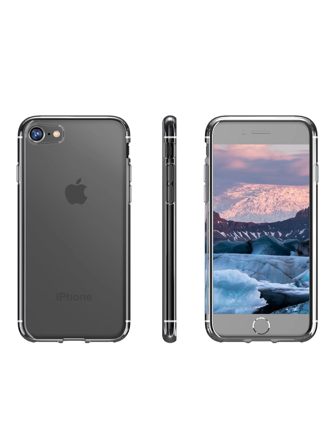 Greenland - iPhone SE/8/7 - Clear Soft case