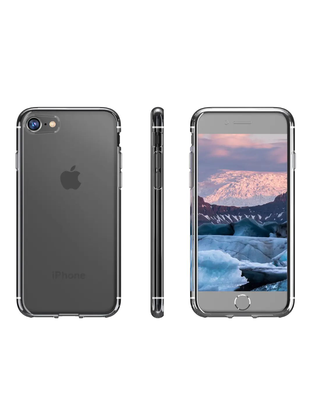 Greenland - iPhone SE/8/7 - Clear Soft case