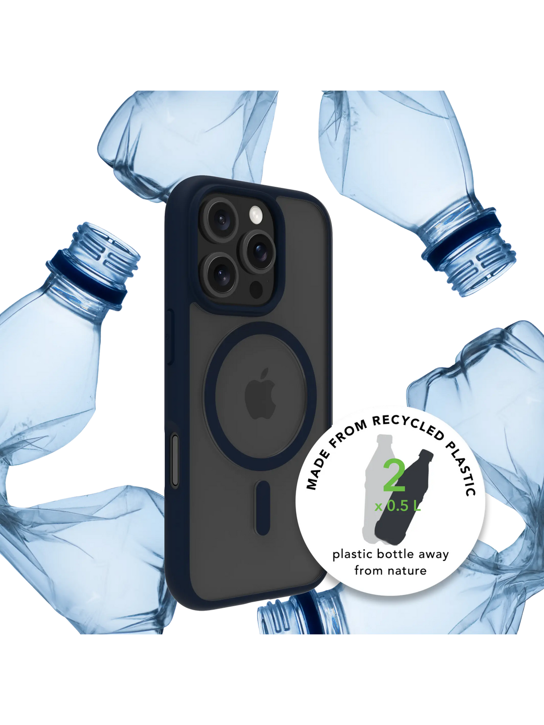 Grenen MagSafe - iPhone 17e/16e/15/14/13 - Black Phone Case