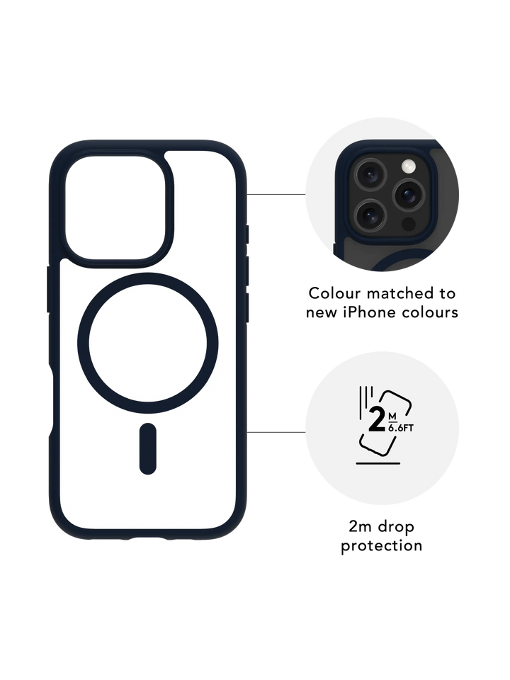 Grenen MagSafe - iPhone 16 Plus - Black Phone Case