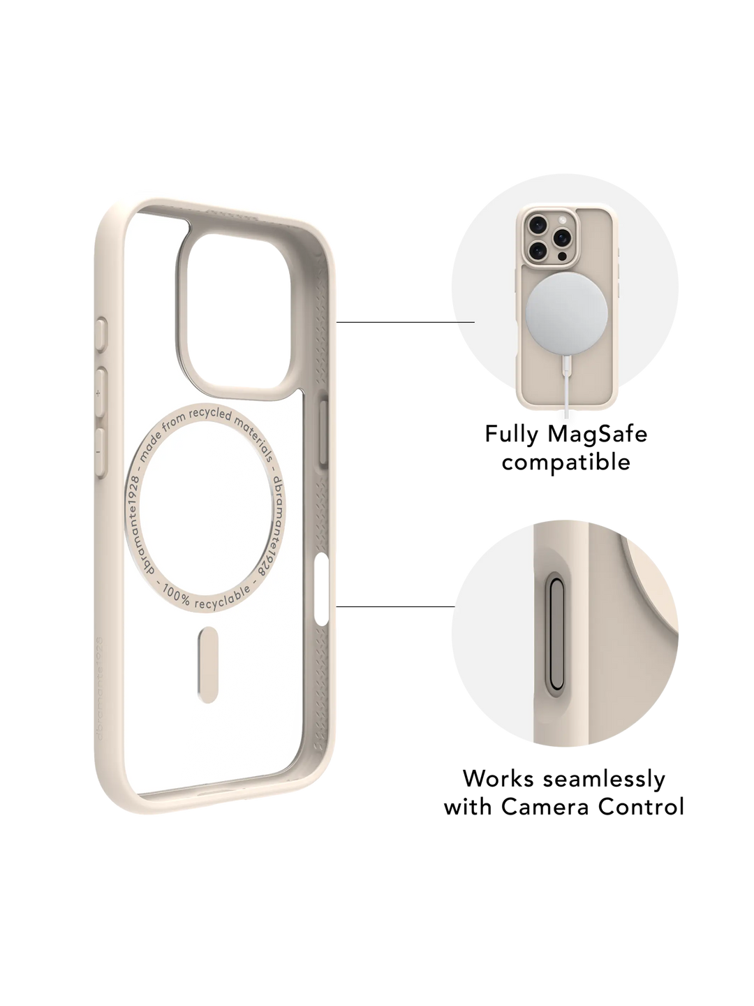 Grenen MagSafe - iPhone 16 Pro Max - Gold Phone Case