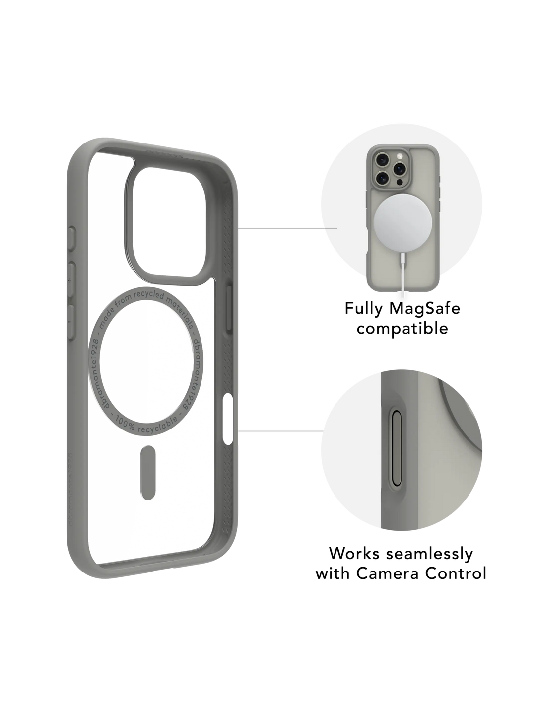 Grenen MagSafe - iPhone 16 Pro Max - Titanium Phone Case