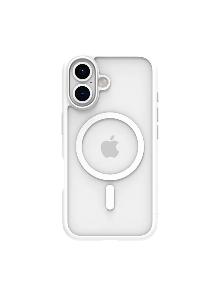 Grenen MagSafe - iPhone 16 Plus - Hvid