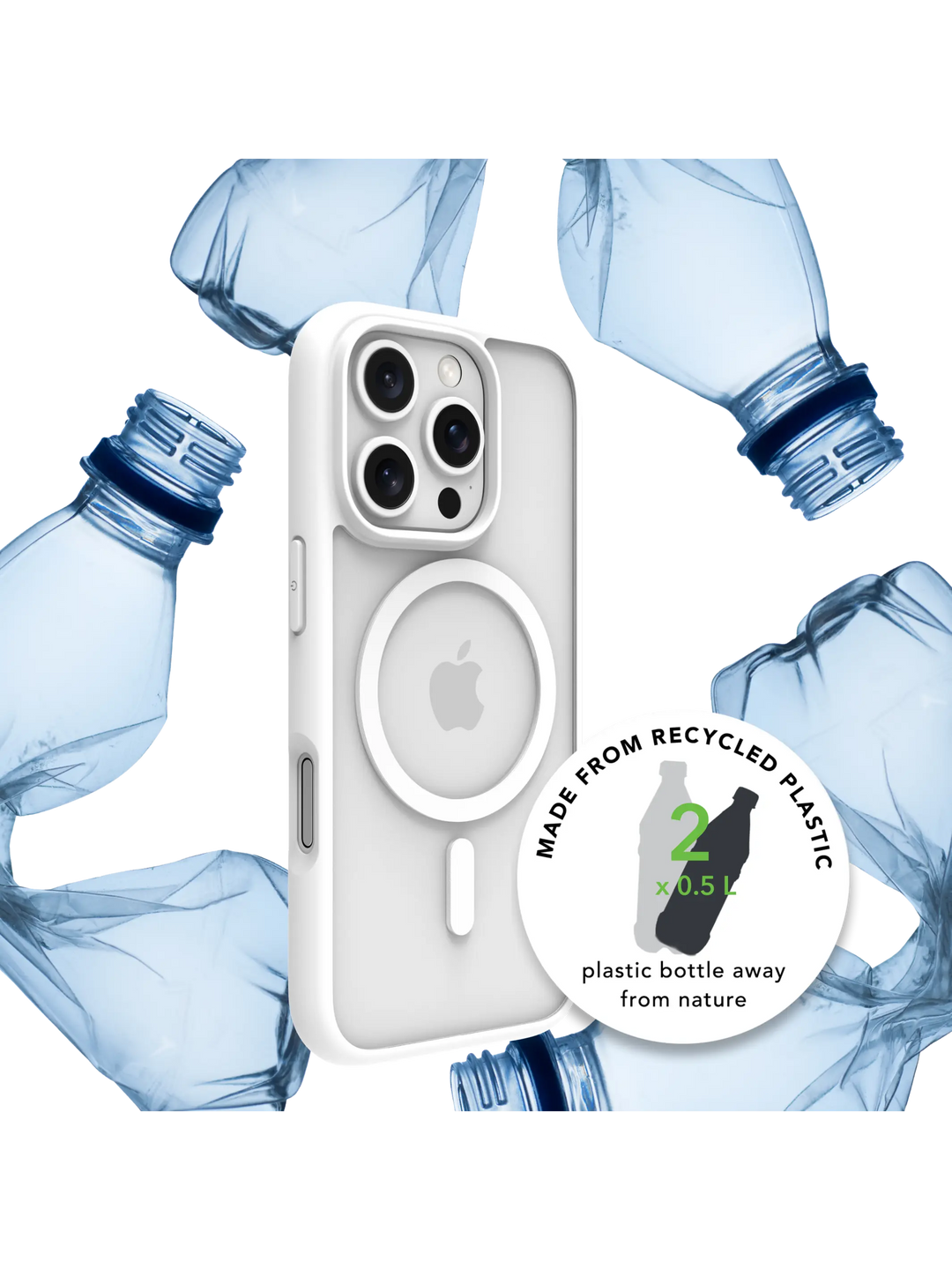 Grenen MagSafe - iPhone 16 Pro Max - White Phone Case