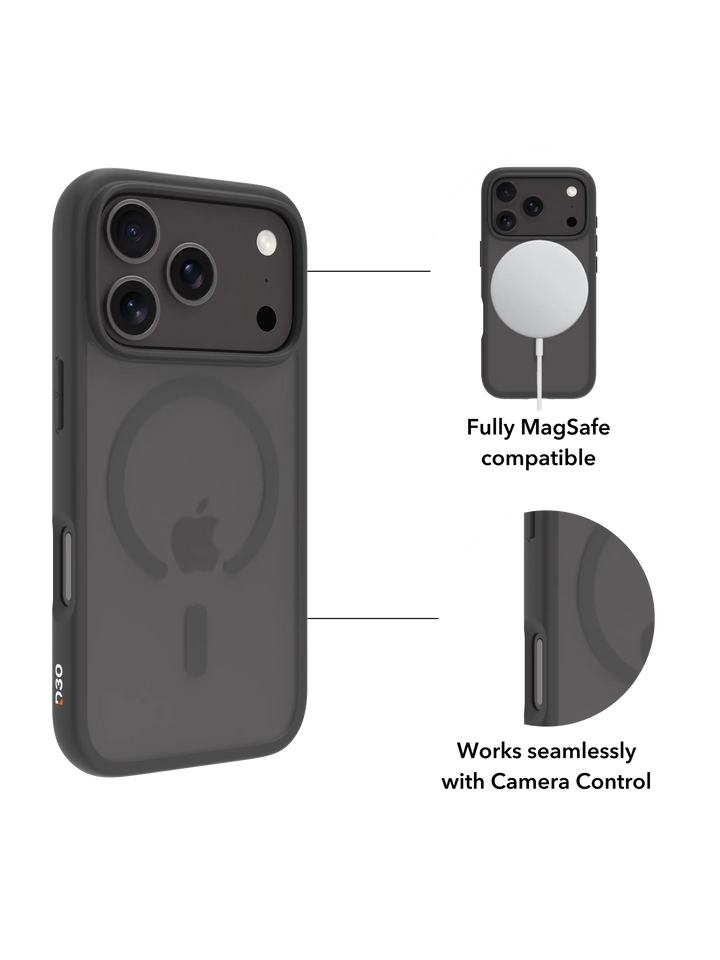 Grenen Ultra D3O MS - iPhone 18 Pro/17 Pro - Black