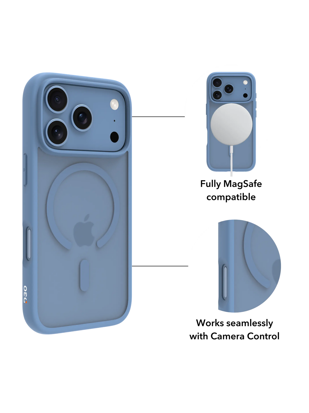 Grenen Ultra D3O MS - iPhone 18 Pro/17 Pro - Blue