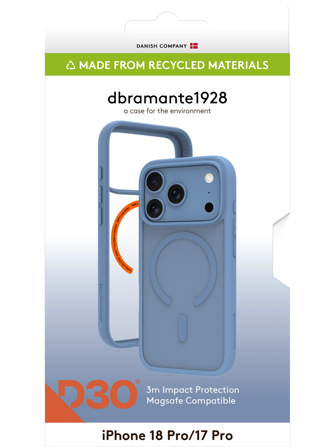 Grenen Ultra D3O MS - iPhone 18 Pro/17 Pro - Blue