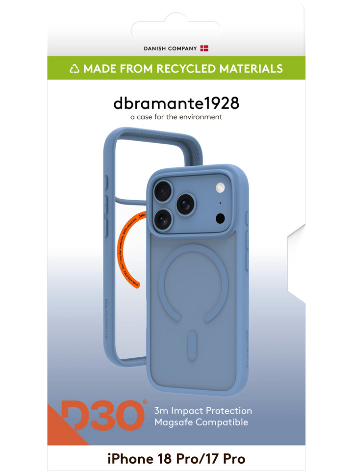 Grenen Ultra D3O MS - iPhone 18 Pro/17 Pro - Blue