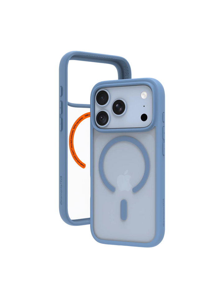 Grenen Ultra D3O MS - iPhone 18 Pro/17 Pro - Blue Phone Case