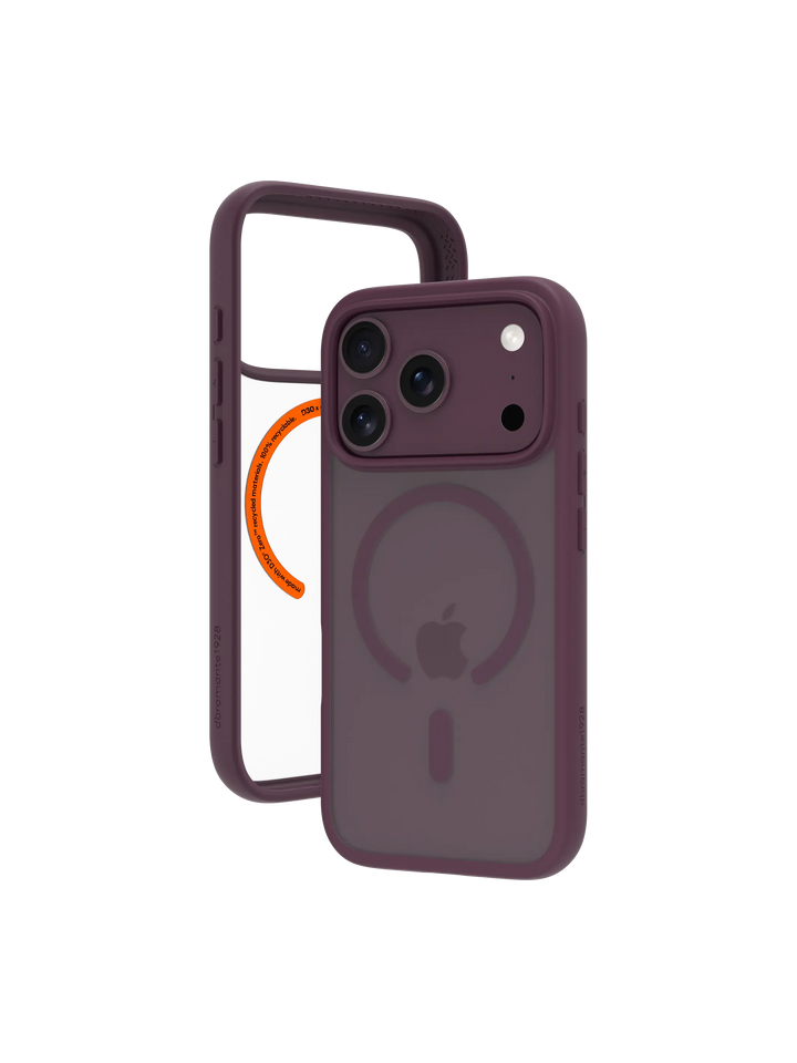 Grenen Ultra D3O MS - iPhone 18 Pro/17 Pro - Burg