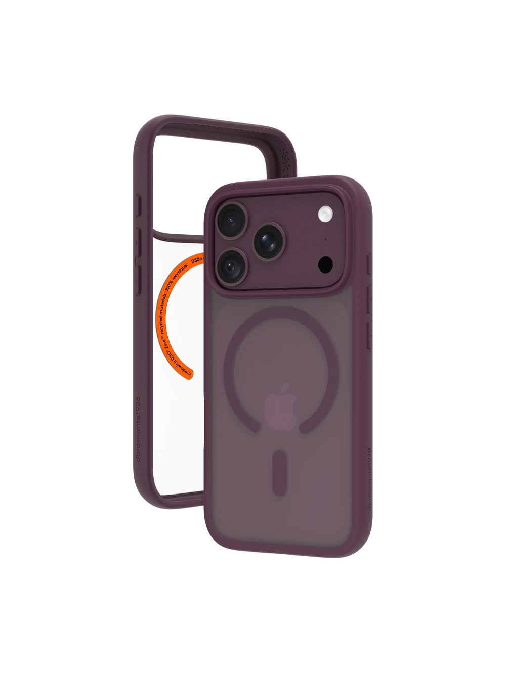 Grenen Ultra D3O MS - iPhone 18 Pro/17 Pro - Burg Phone Case