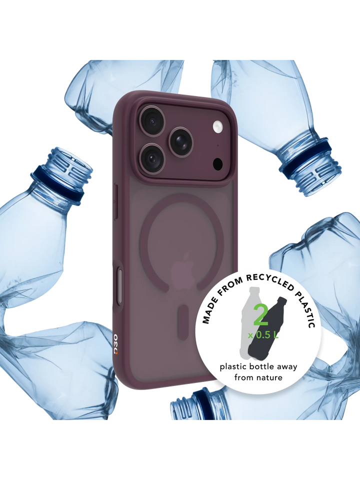 Grenen Ultra D3O MS - iPhone 18 Pro/17 Pro - Burg Phone Case