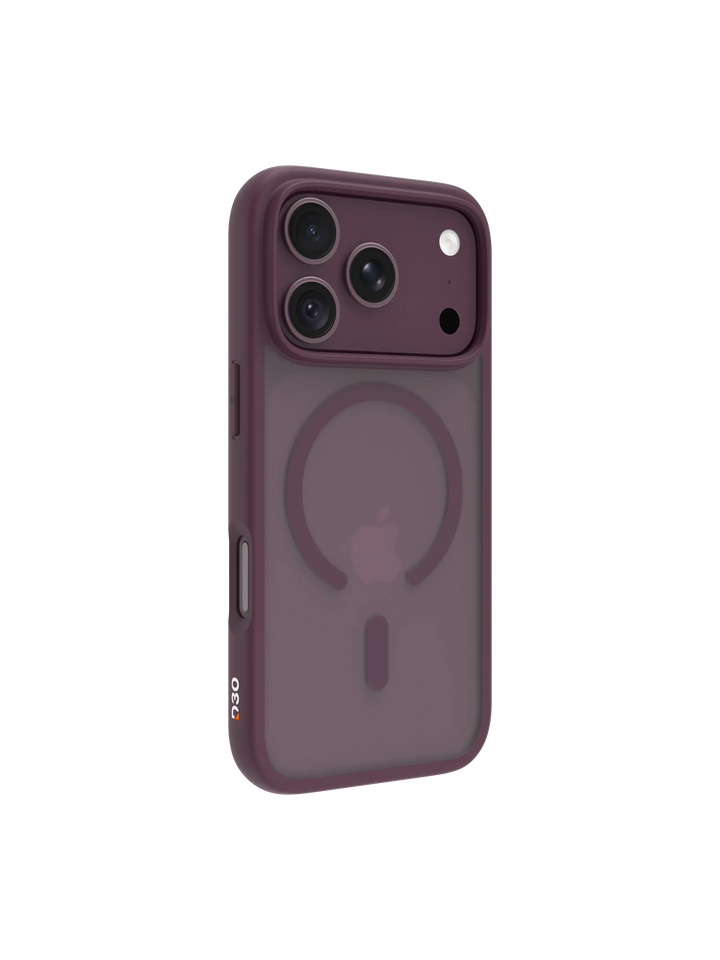 Grenen Ultra D3O MS - iPhone 18 Pro/17 Pro - Burg Phone Case