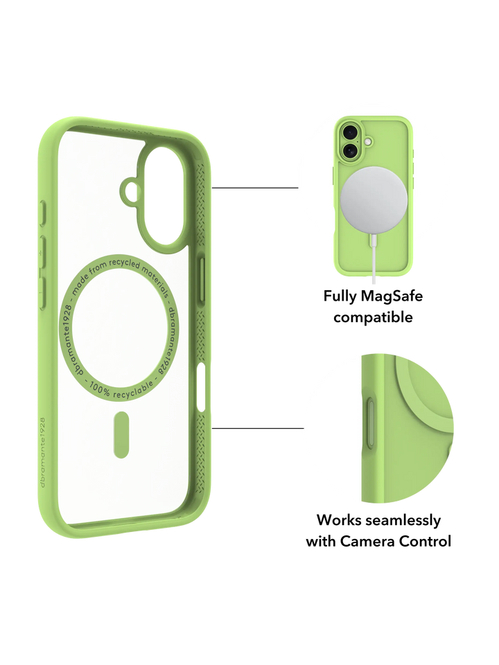 Grenen MagSafe - iPhone 17 - Pale Green Phone Case