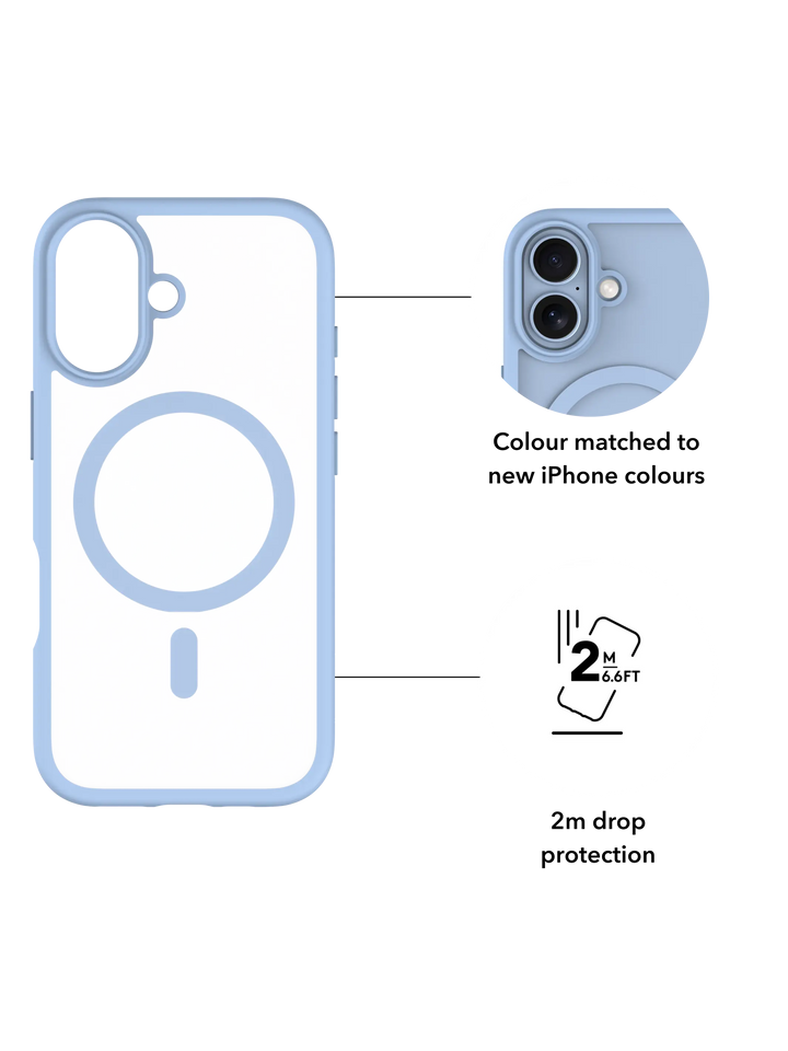 Grenen MagSafe - iPhone 17 - Sky Blue Phone Case