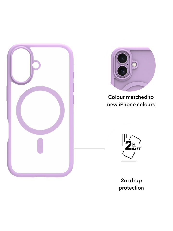 Grenen MagSafe - iPhone 17 - Lila