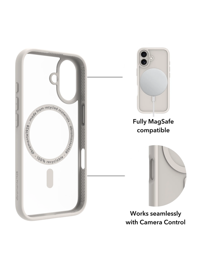 Grenen MagSafe - iPhone 17 - White Phone Case