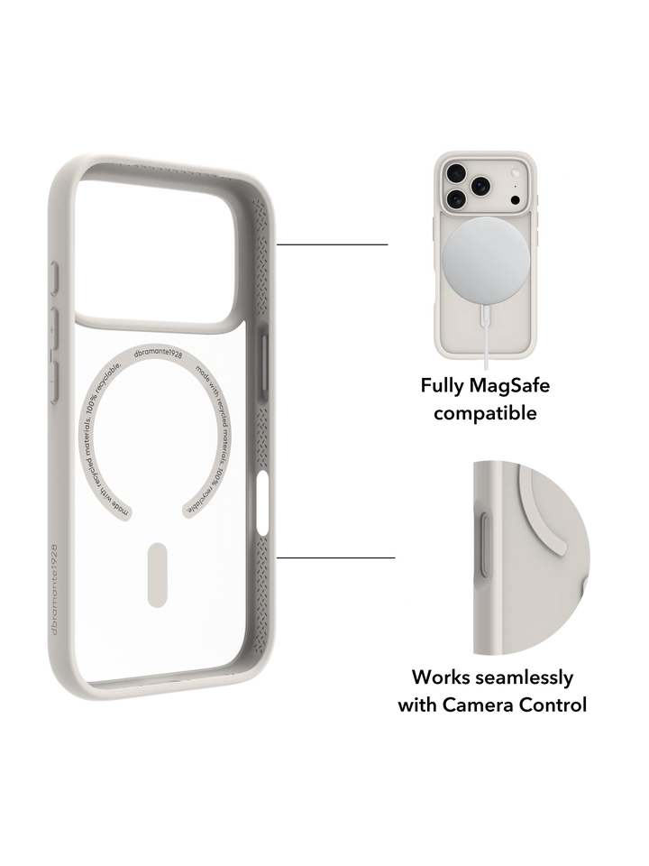 Grenen MagSafe - iPhone 17 Pro - White Phone Case