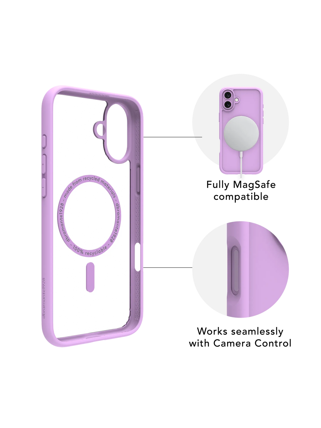 Grenen MagSafe - iPhone 16 Plus - Pink Phone Case