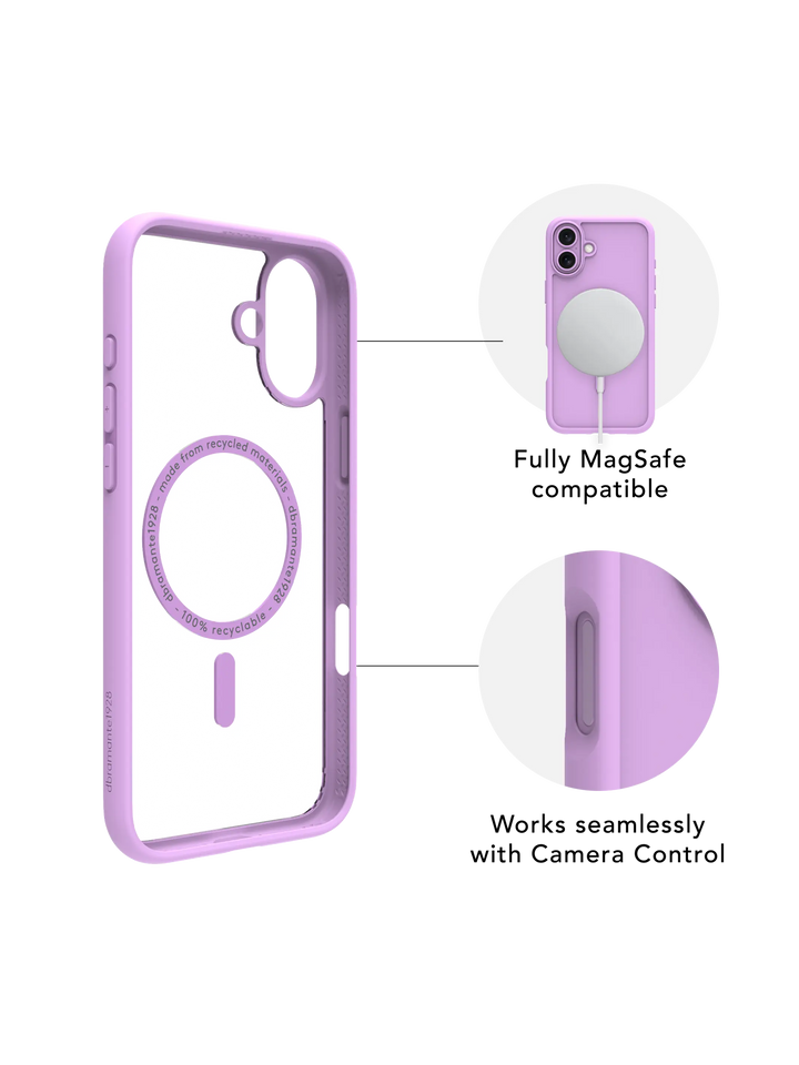 Grenen MagSafe - iPhone 16 Plus - Pink Phone Case