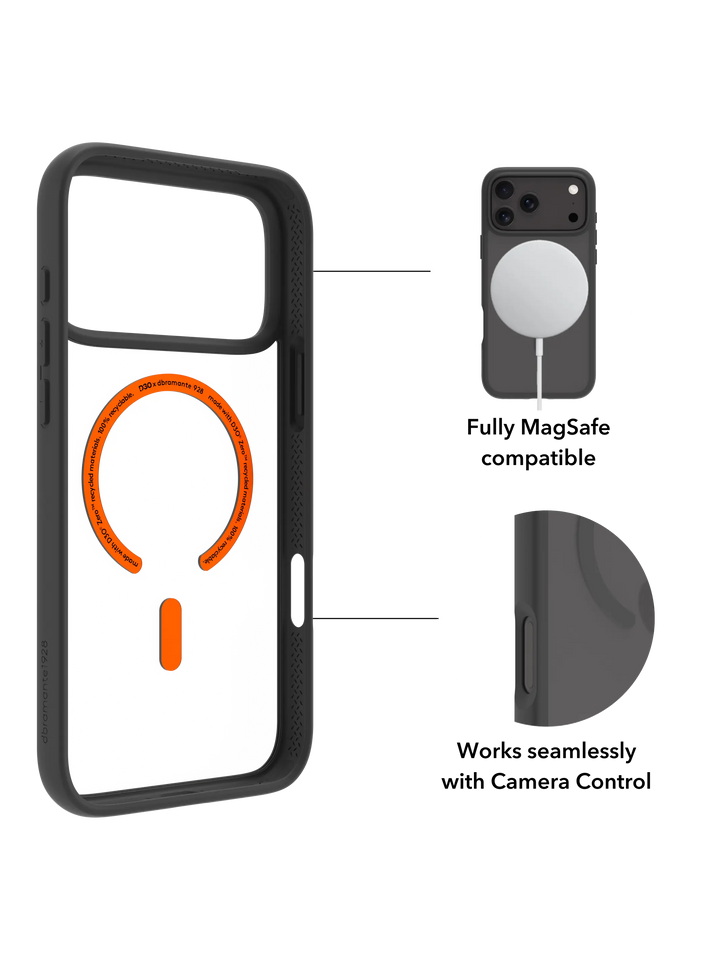Grenen Ultra D3O MS - iPhone 18 Pro Max/17 Pro Max - Blk