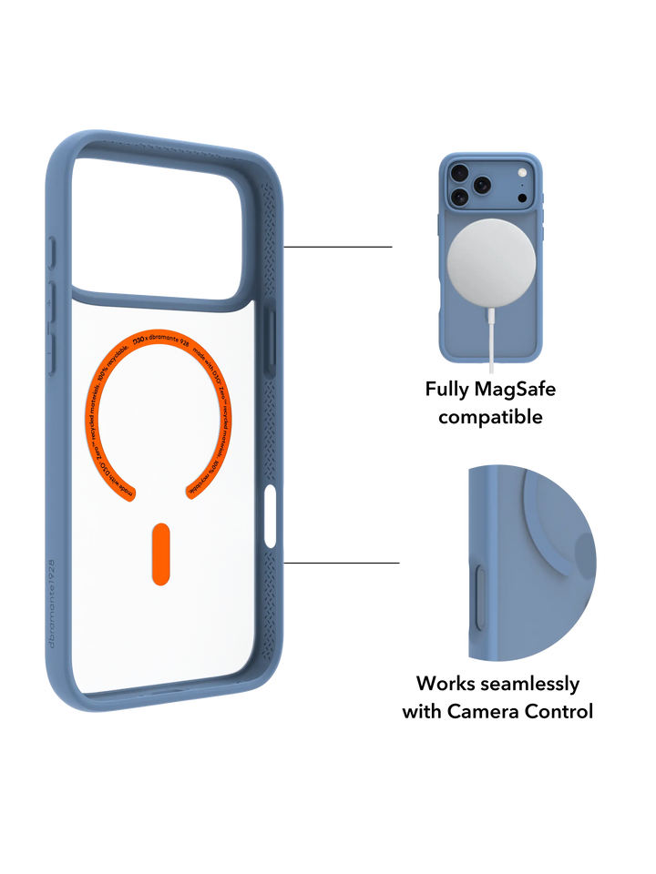 Grenen Ultra D3O MS - iPhone 18 Pro Max/17 Pro Max - Blue