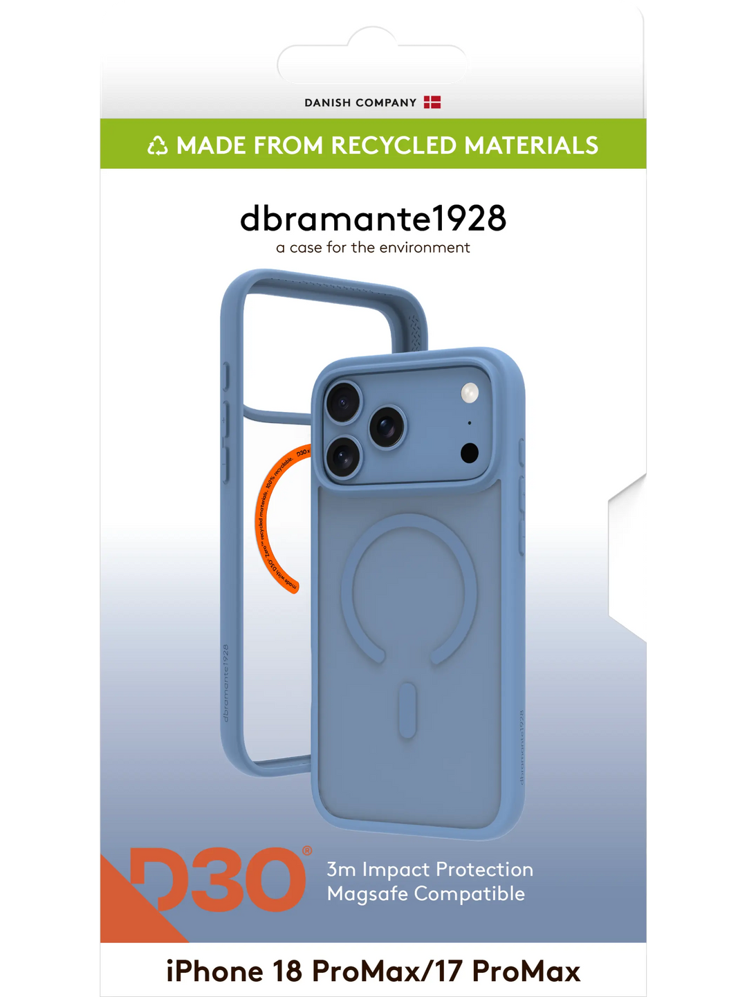 Grenen Ultra D3O MS - iPhone 18 Pro Max/17 Pro Max - Blue
