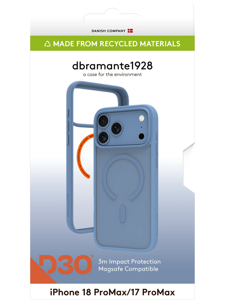 Grenen Ultra D3O MS - iPhone 18 Pro Max/17 Pro Max - Blue