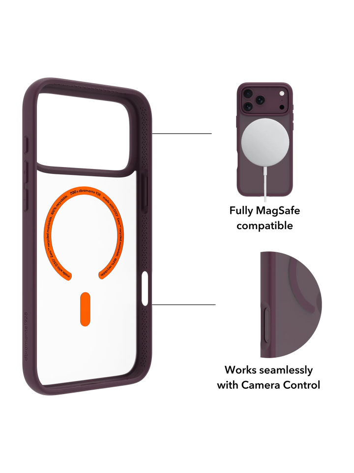 Grenen Ultra D3O MS - iPhone 18 Pro Max/17 Pro Max Burg