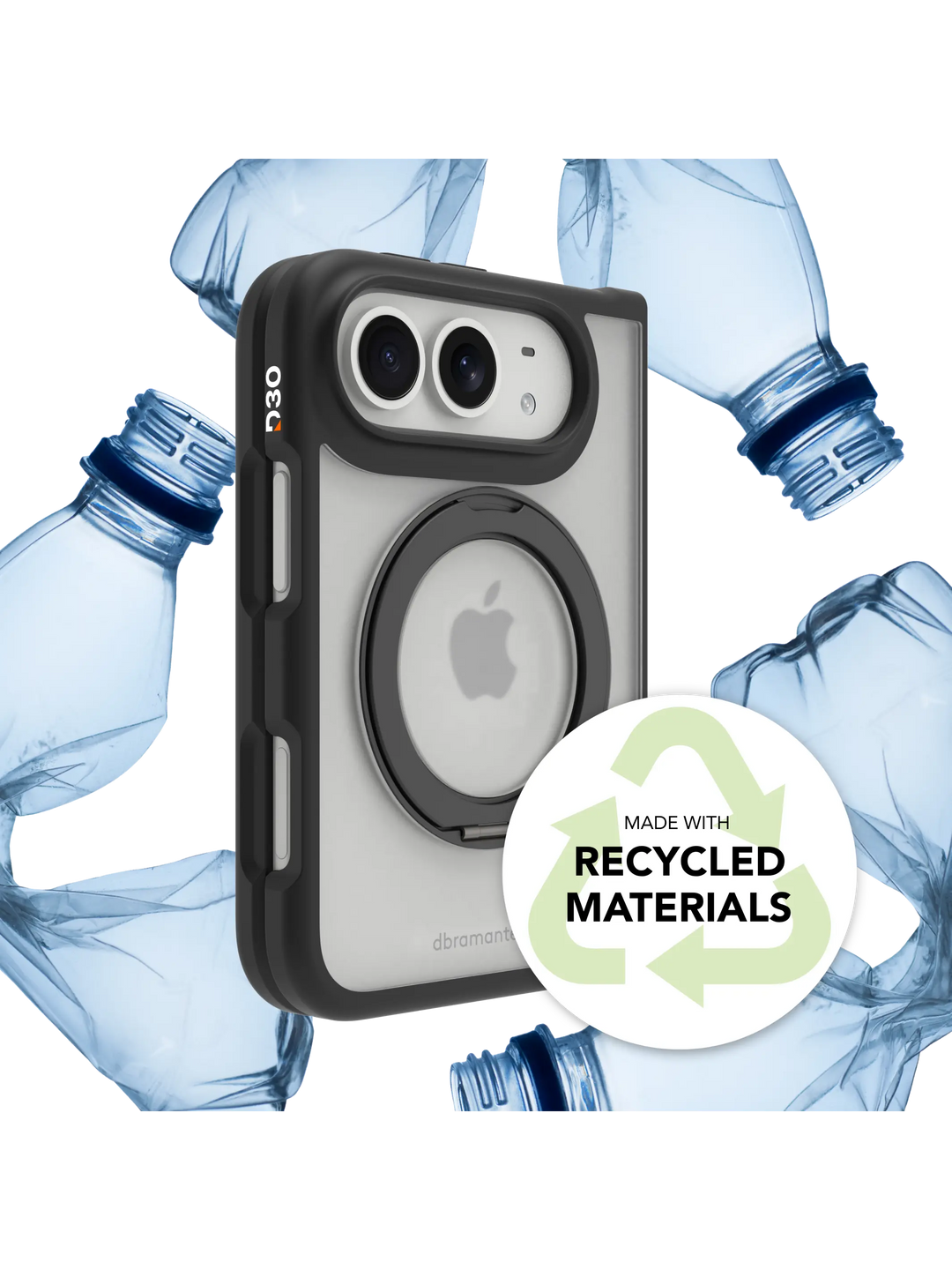 Grenen Ultra D3O MS Kick - iPhone Duo - Black