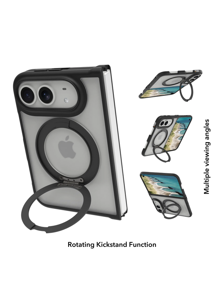 Grenen Ultra D3O MS Kick - iPhone Duo - Black