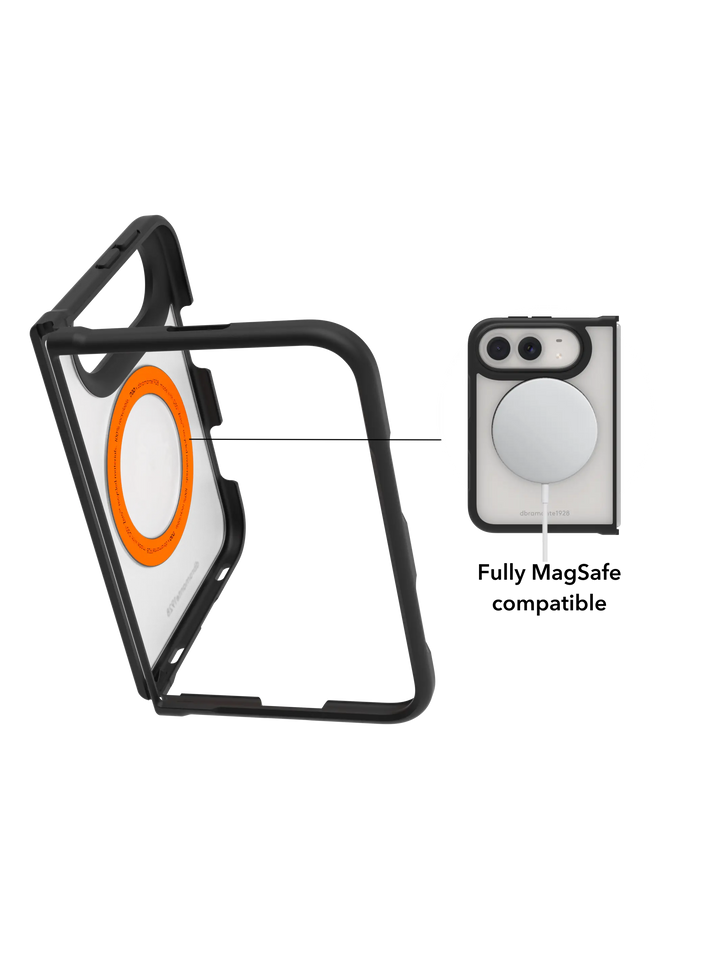 Grenen Ultra D3O MS Kick - iPhone Duo - Black Phone Case