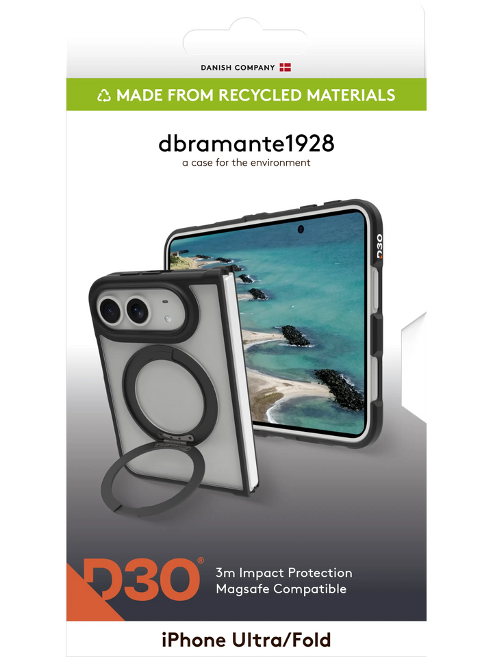 Grenen Ultra D3O MS Kick - iPhone Duo - Black