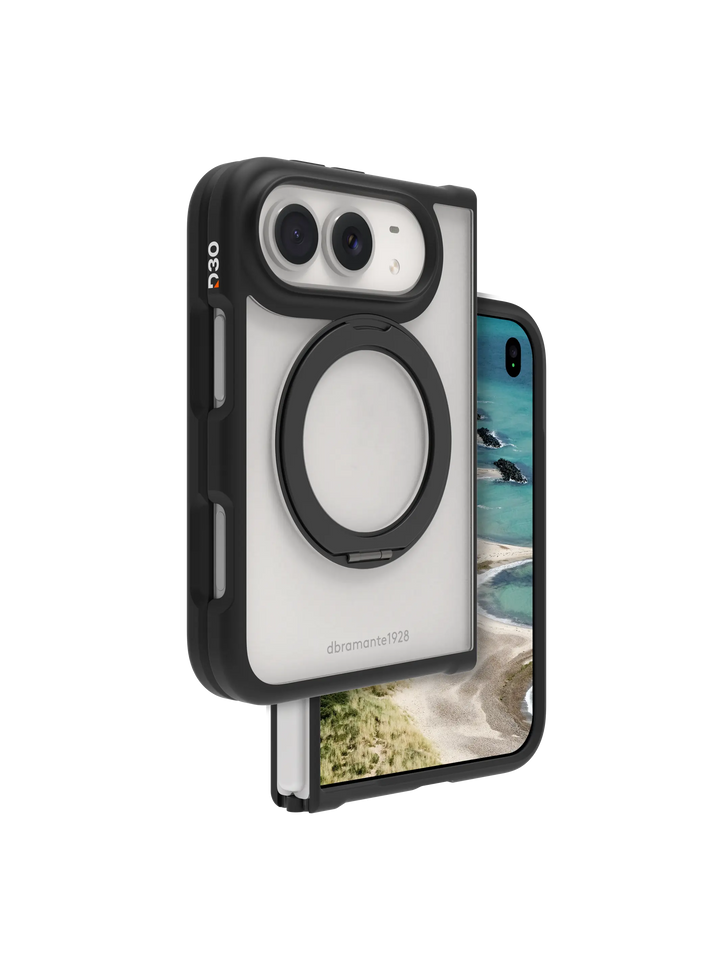 Grenen Ultra D3O MS Kick - iPhone Duo - Black Phone Case