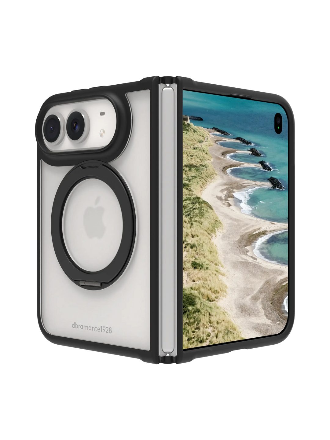 Grenen Ultra D3O MS Kick - iPhone Duo - Black Phone Case