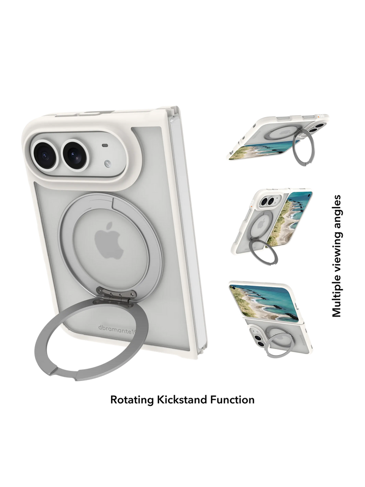 Grenen Ultra D3O MS Kick - iPhone Duo - White