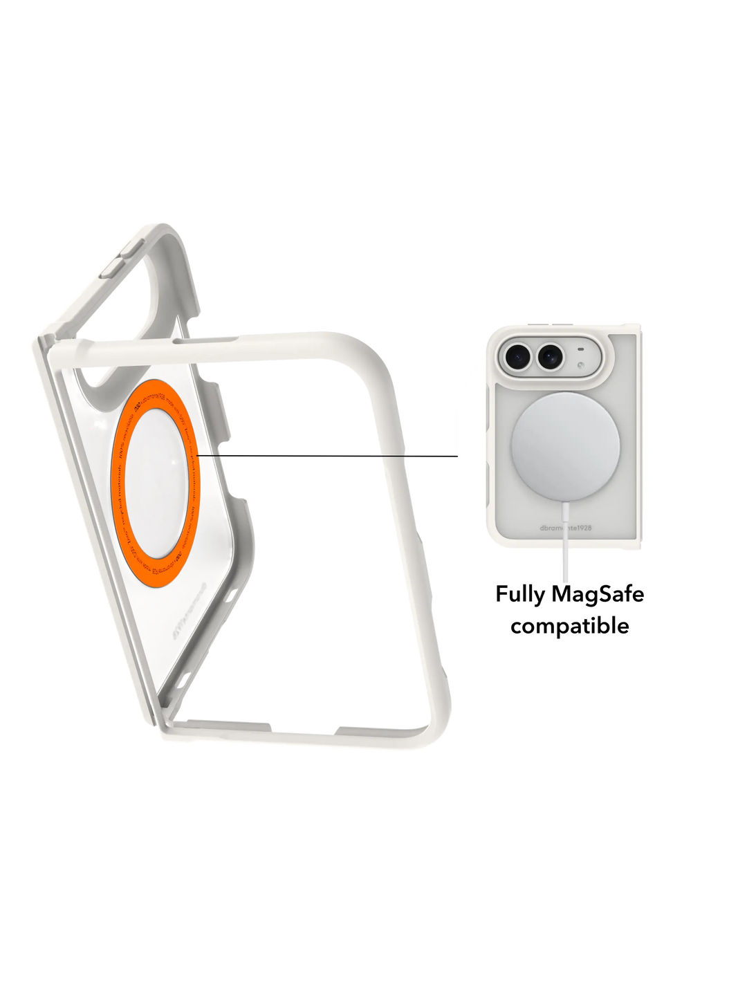 Grenen Ultra D3O MS Kick - iPhone Duo - White