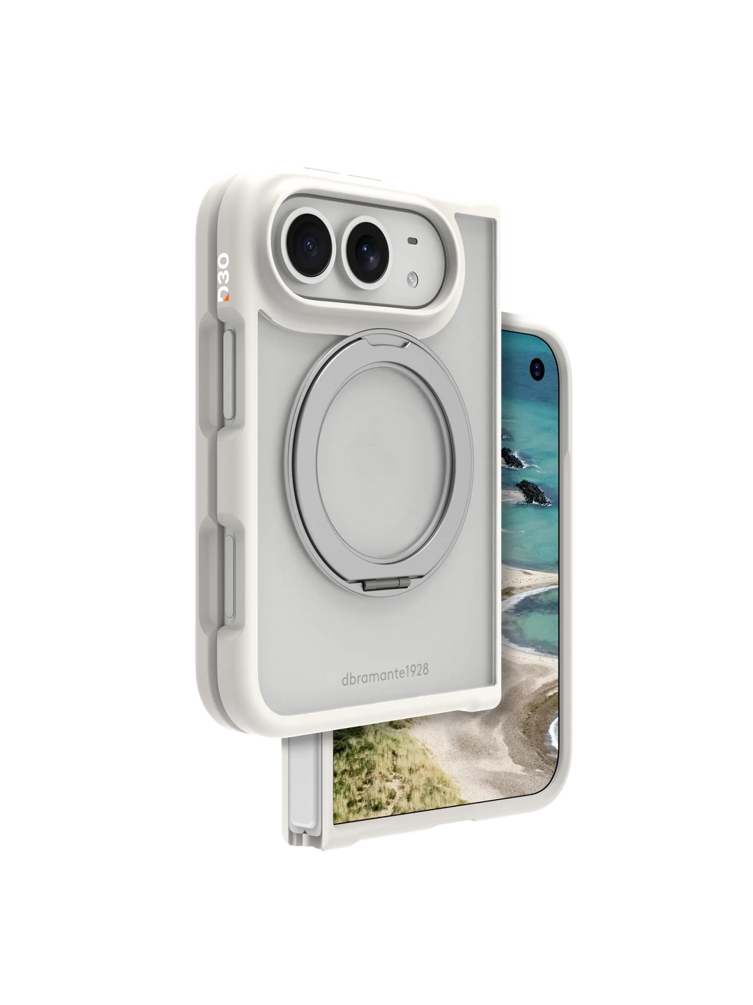 Grenen Ultra D3O MS Kick - iPhone Duo - White