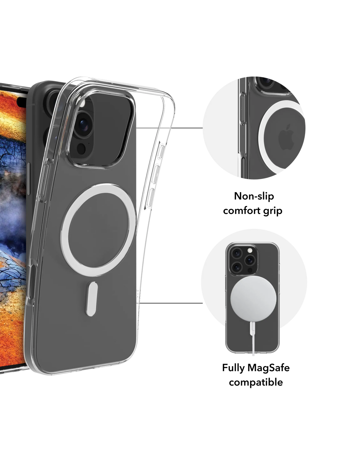 Greenland Pro MagSafe - iPhone 16 Plus - Clear Phone Case